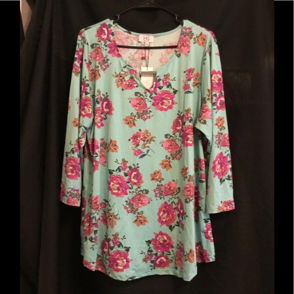 NWT floral top
